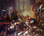 欧洲12-19世纪油画三_CASTIGLIONE, Giovanni Benedetto - Christ Chasing the Moneylenders from the Temple